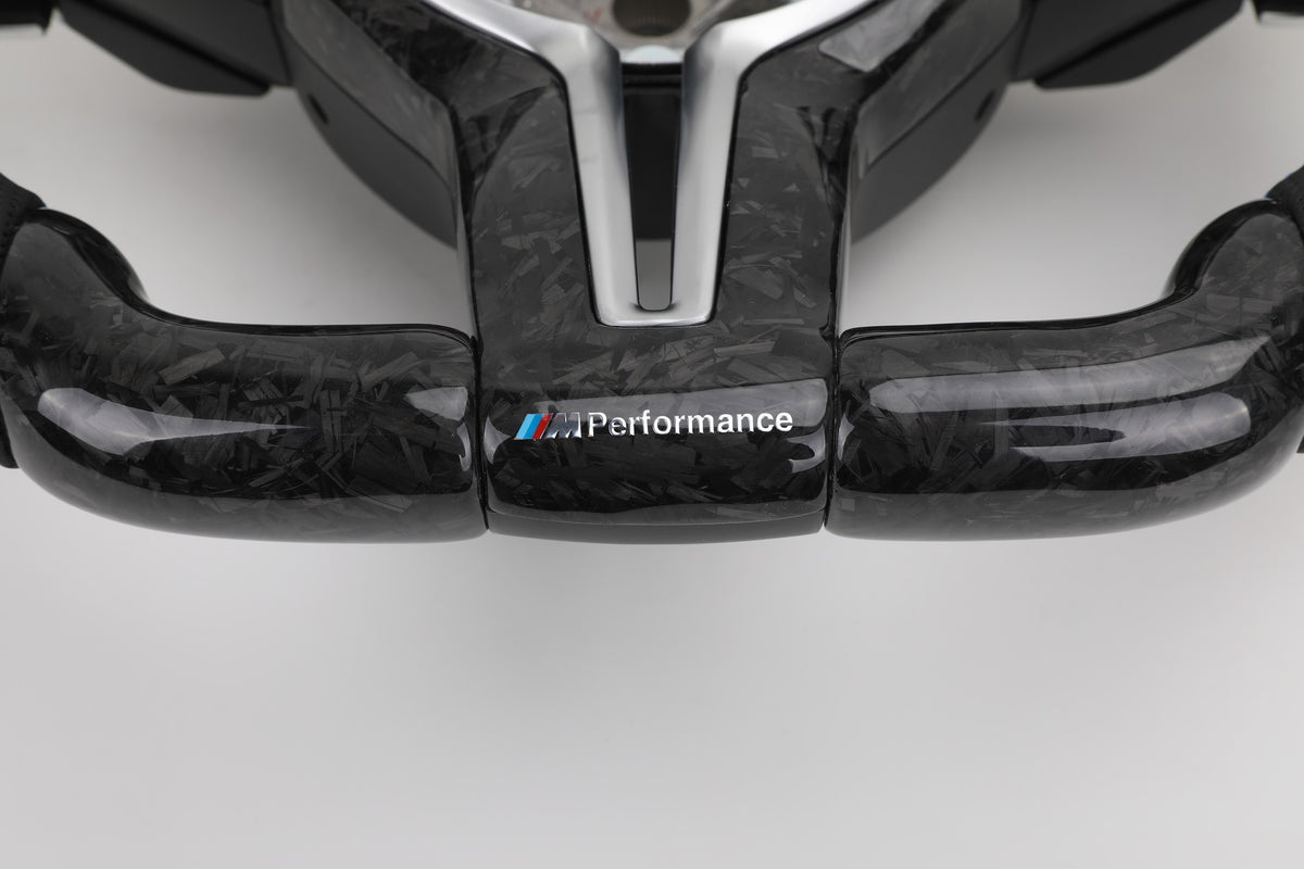 Volante BMW M Performance Carbono y Cuero | Detalles M