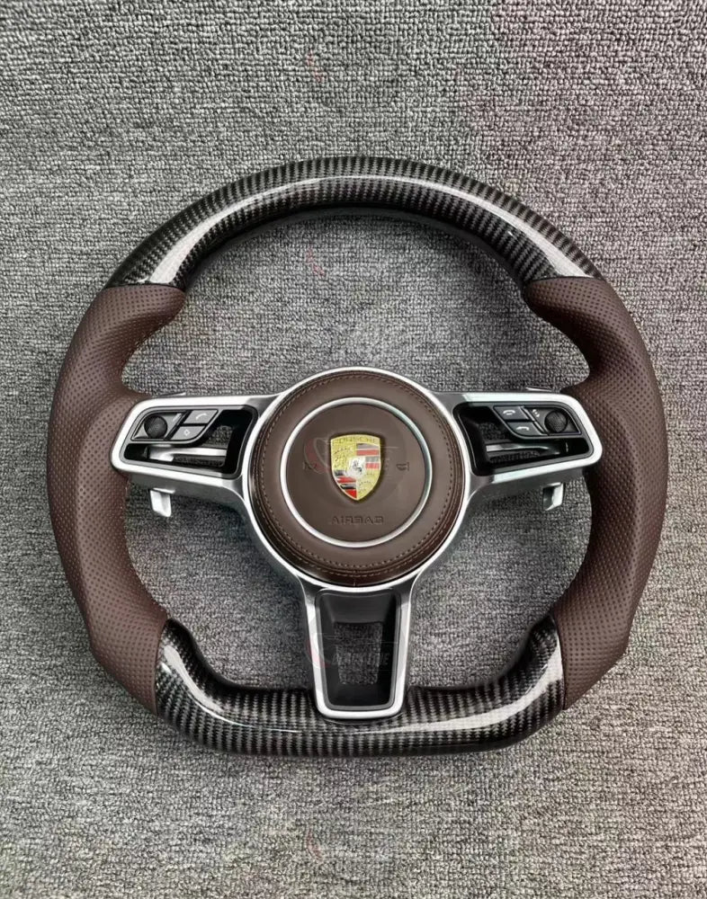Configurador de Volantes Personalizados Porsche | Porsche 911 718 Cayman 718 Boxster Panamera Macan Cayenne Taycan