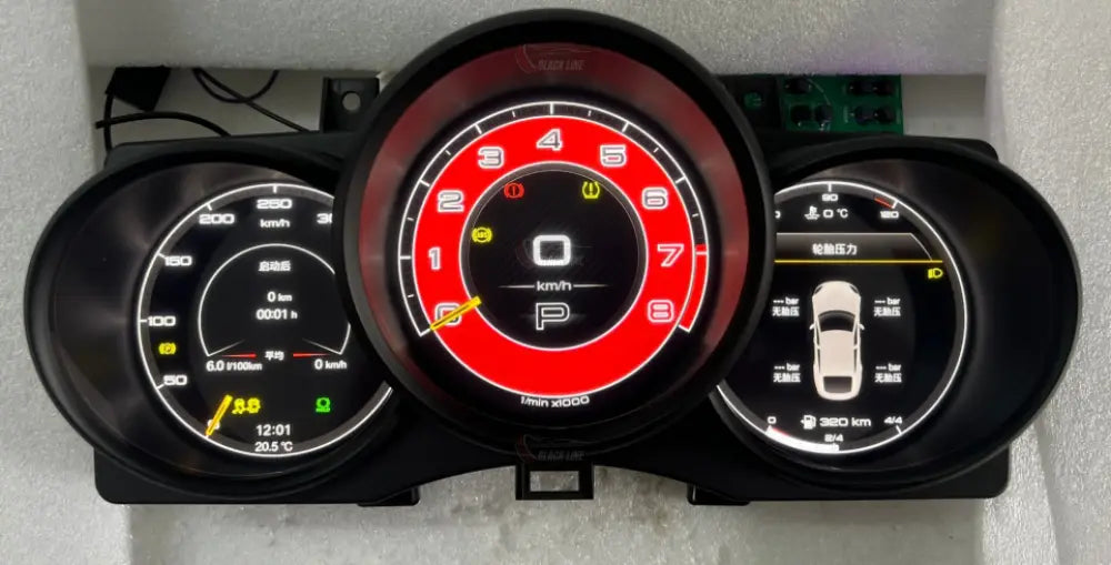 Cuadro Digital LCD para Porsche 718, 981 y 982 (2011–2022)