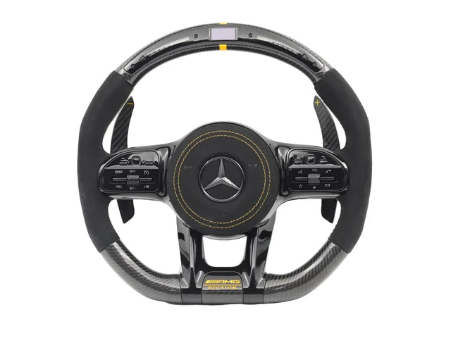 Volante Mercedes-Benz AMG – Fibra de Carbono con Pantalla LED