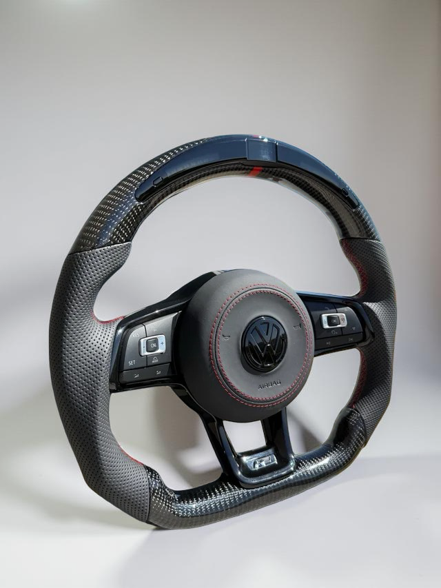 Volante Volkswagen R – Carbono con Display Led