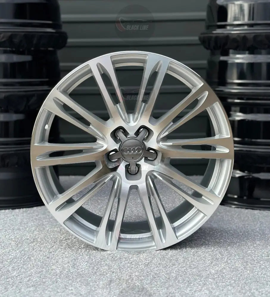 Llantas Deportivas Estilo Audi Multirradio Fino – Plata