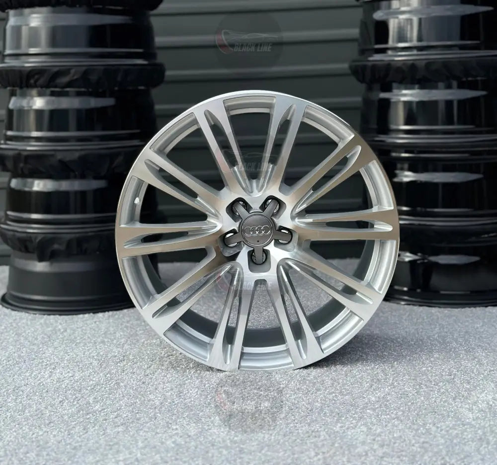 Llantas Deportivas Estilo Audi Multirradio Fino – Plata