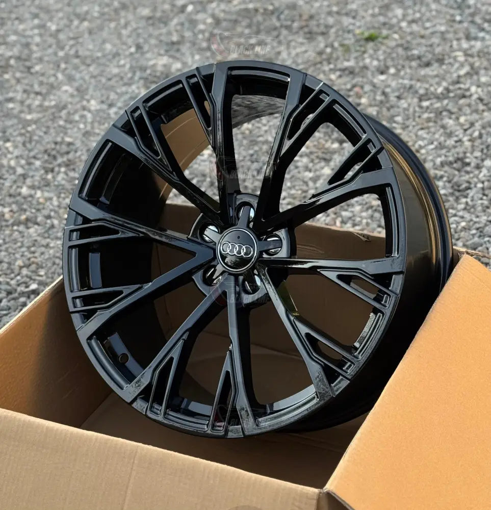 Llantas Deportivas Estilo Audi Multirradio Ramificado – Negro