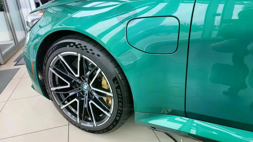 Llantas Deportivas Estilo BMW con Radios En Y – Negro y Plata