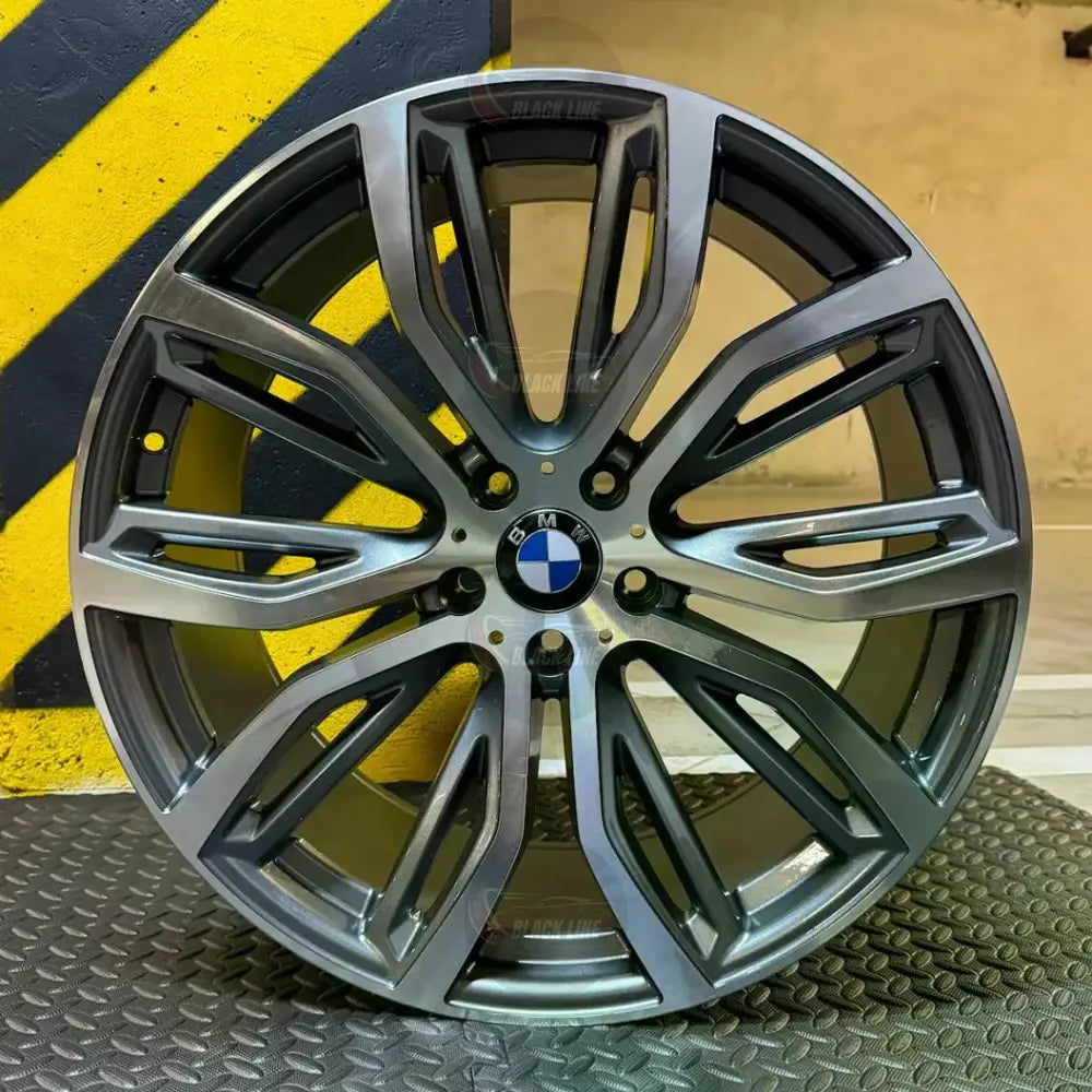 Llantas Deportivas Estilo BMW de Cinco Radios Dobles – Gris Grafito