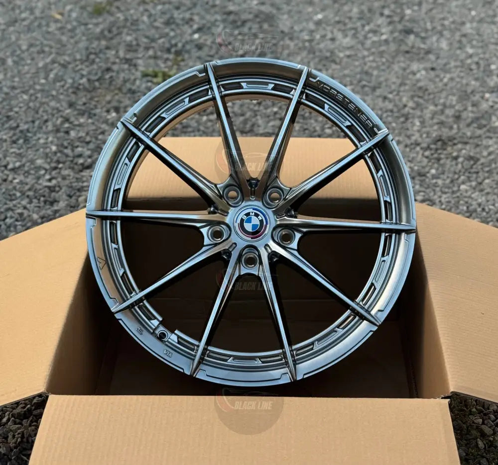 Llantas Deportivas Estilo BMW de Cinco Radios Dobles – Gris Grafito