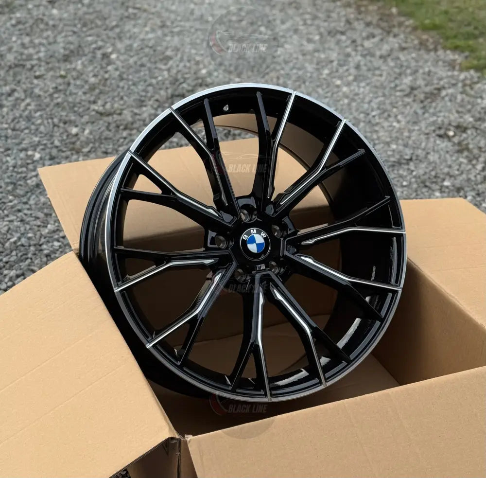 Llantas Deportivas Estilo BMW de Cinco Radios Dobles – Negro
