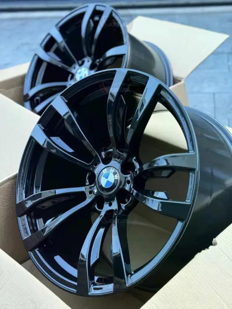 Llantas Deportivas Estilo BMW de Cinco Radios Dobles – Negro