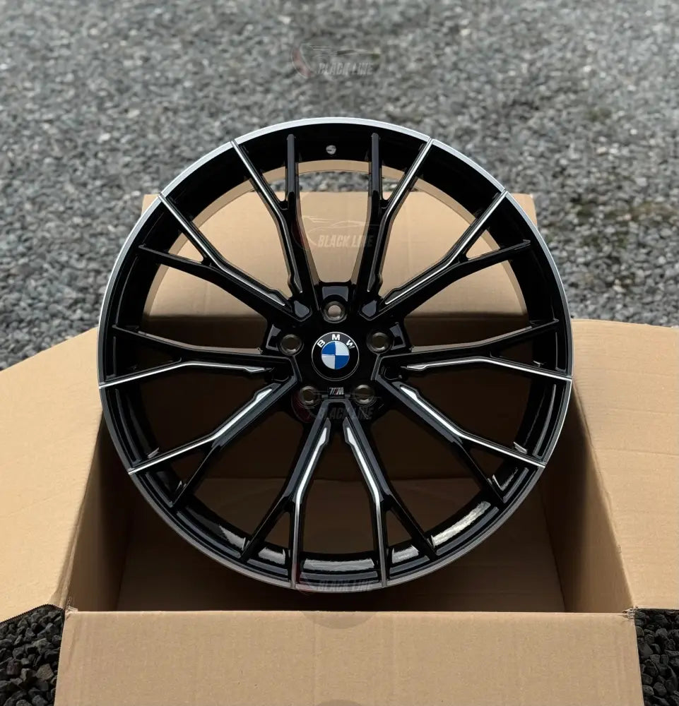 Llantas Deportivas Estilo BMW de Cinco Radios Dobles – Negro