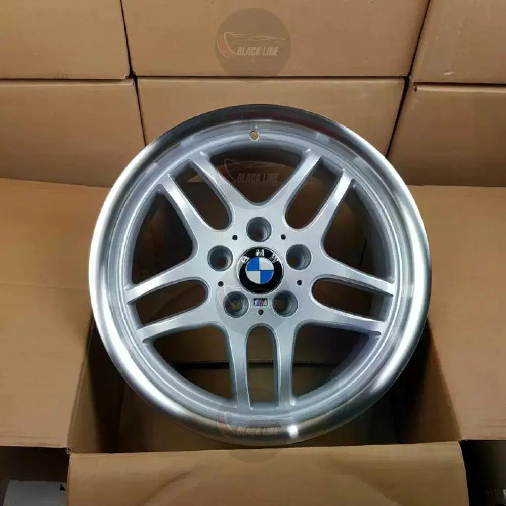 Llantas Deportivas Estilo BMW de Cinco Radios – Plata