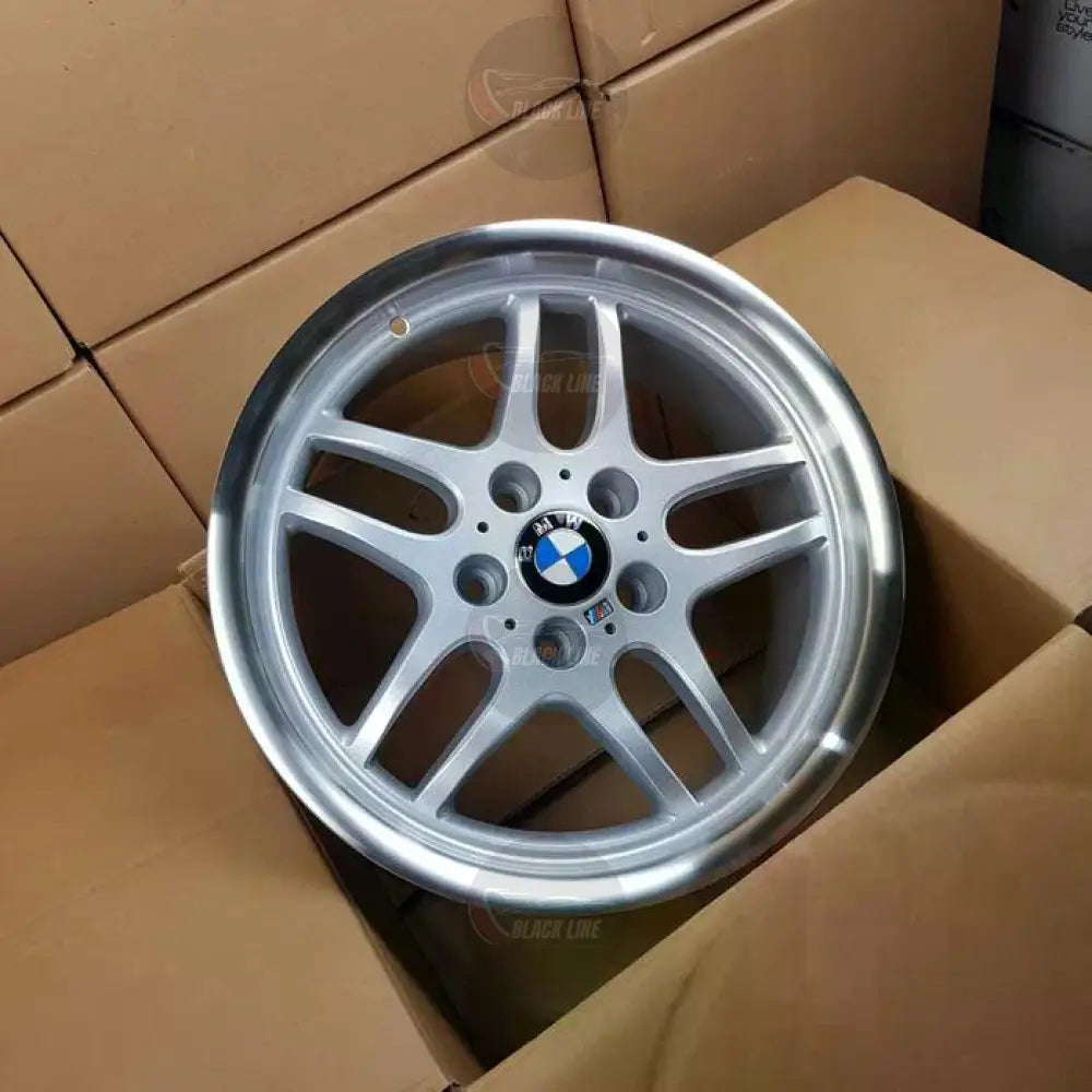 Llantas Deportivas Estilo BMW de Cinco Radios – Plata