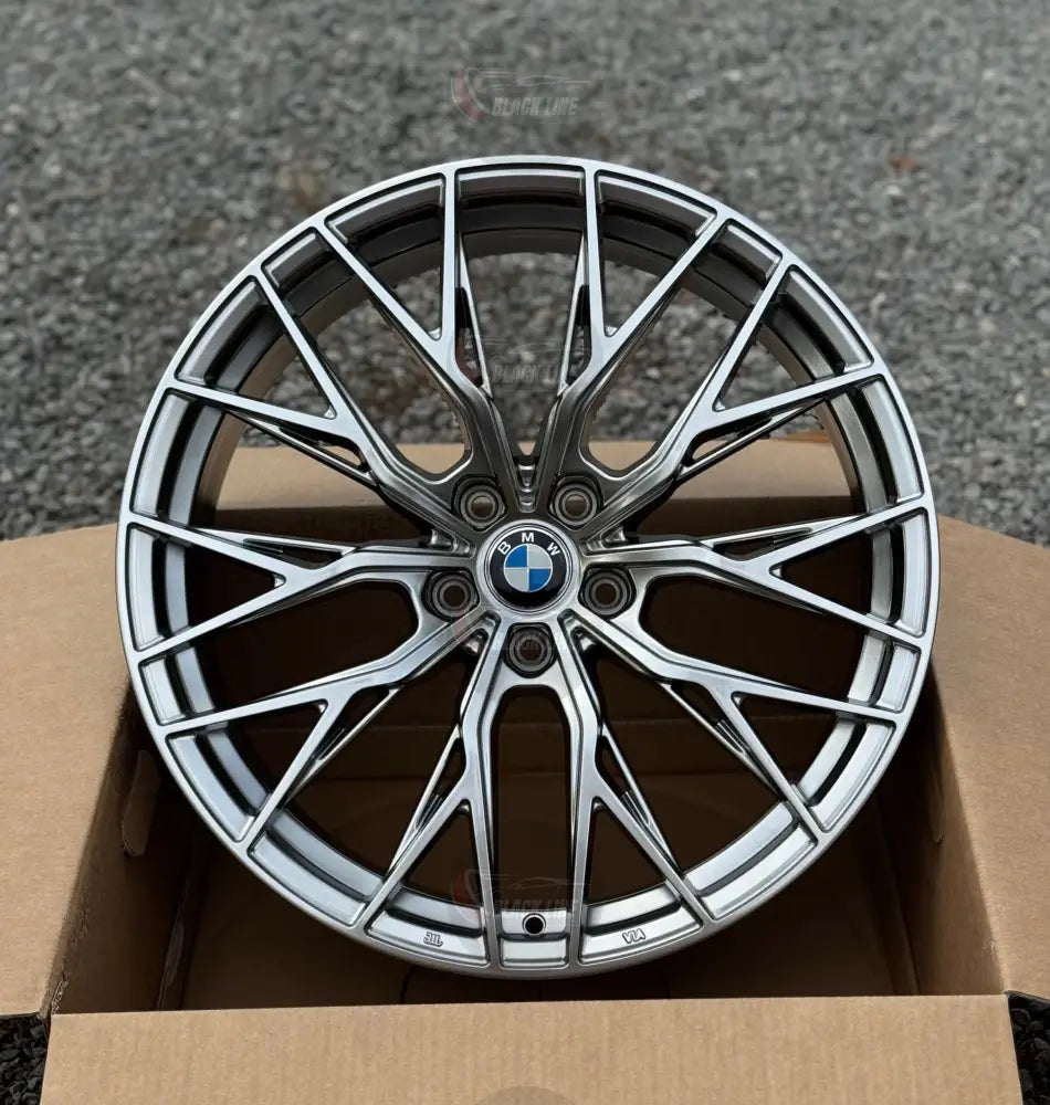 Llantas Deportivas Estilo BMW de Diez Radios Finos – Gris Grafito