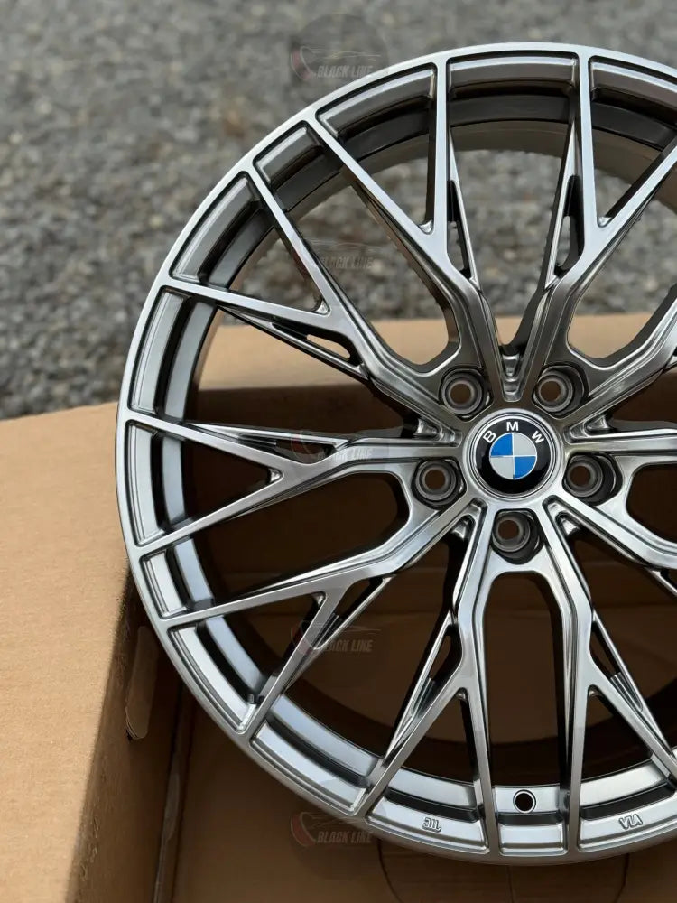Llantas Deportivas Estilo BMW de Diez Radios Finos – Gris Grafito
