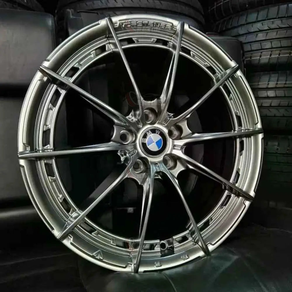 Llantas Deportivas Estilo BMW de Diez Radios – Gris Grafito Metalizado