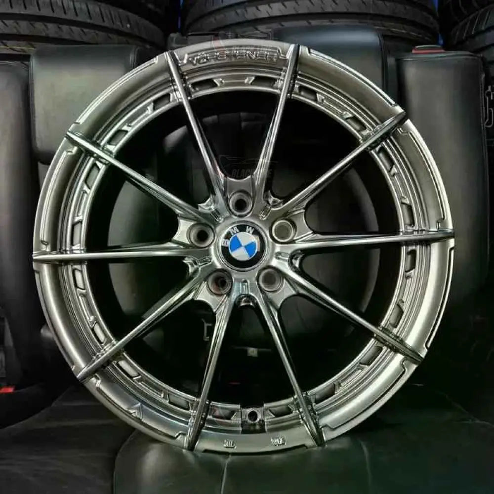 Llantas Deportivas Estilo BMW de Diez Radios – Gris Grafito Metalizado