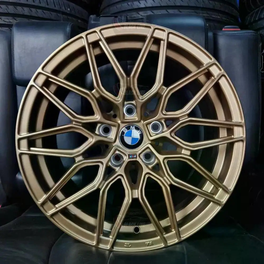 Llantas Deportivas Estilo BMW Multirradio Geométrico – Bronce