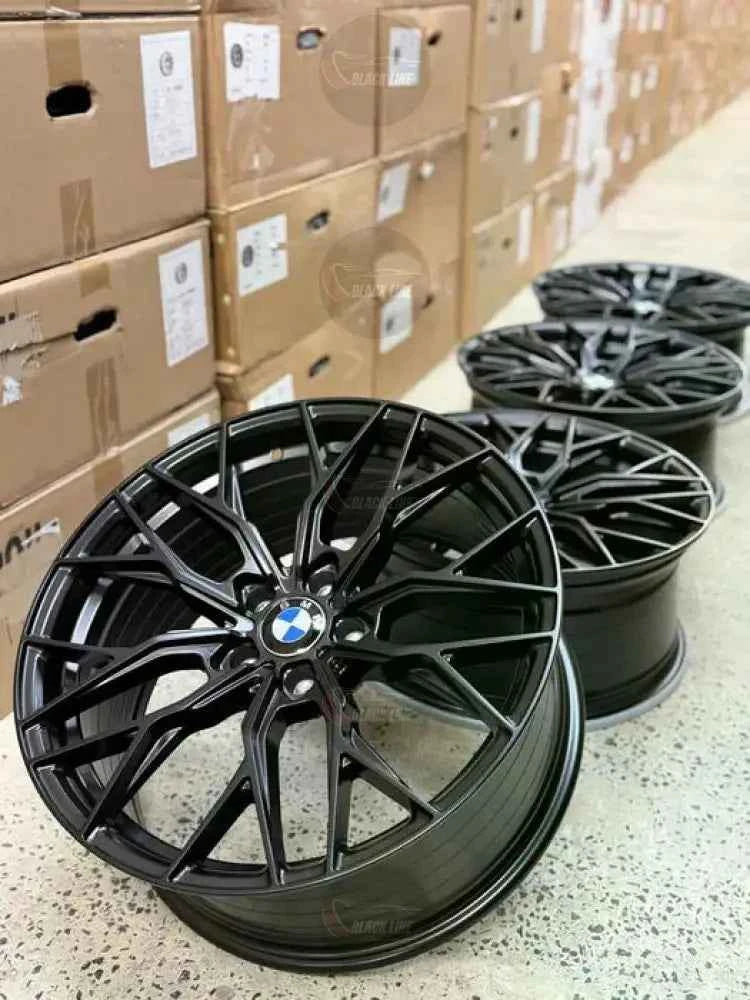 Llantas Deportivas Estilo BMW Multirradio Ramificado – Negro