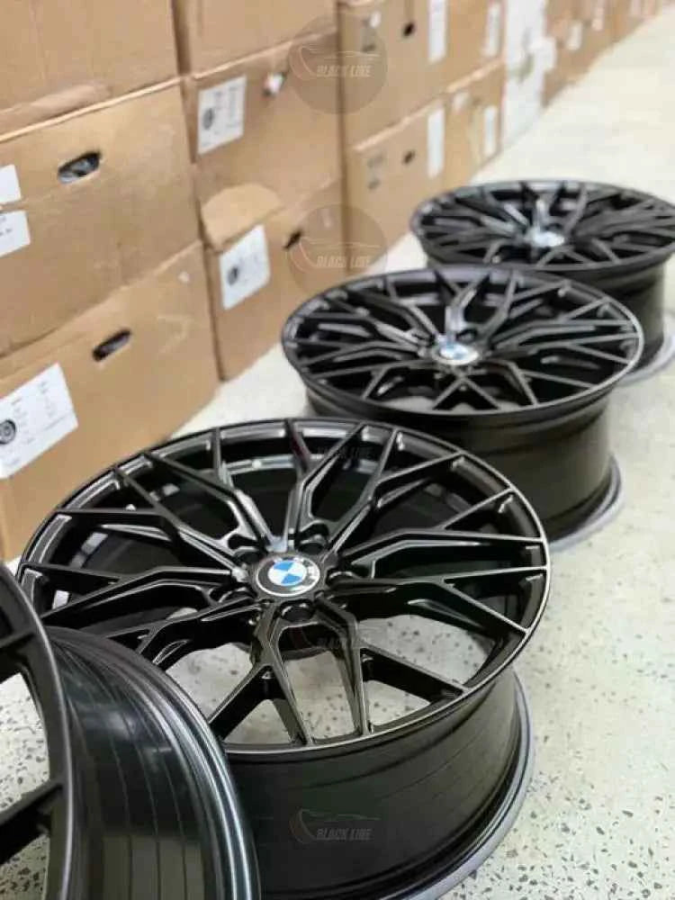 Llantas Deportivas Estilo BMW Multirradio Ramificado – Negro