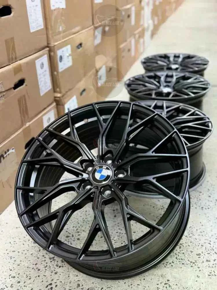 Llantas Deportivas Estilo BMW Multirradio Ramificado – Negro