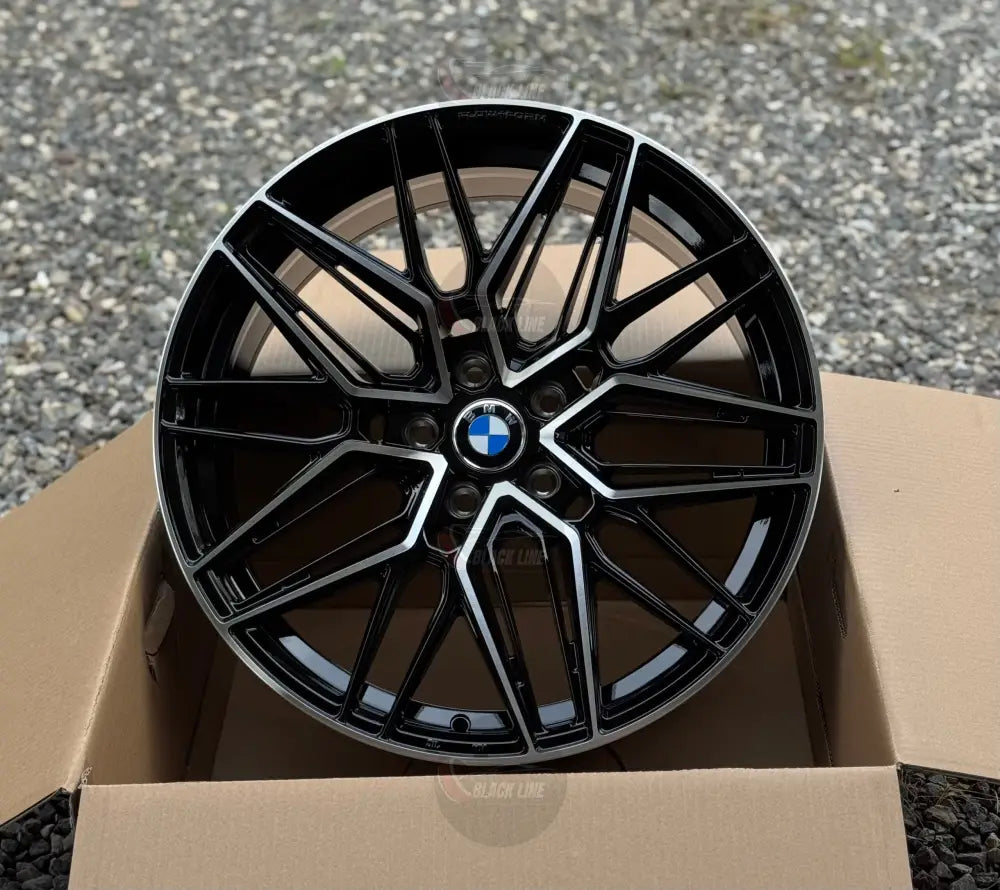 Llantas Deportivas Estilo BMW Multirradio Ramificado – Negro