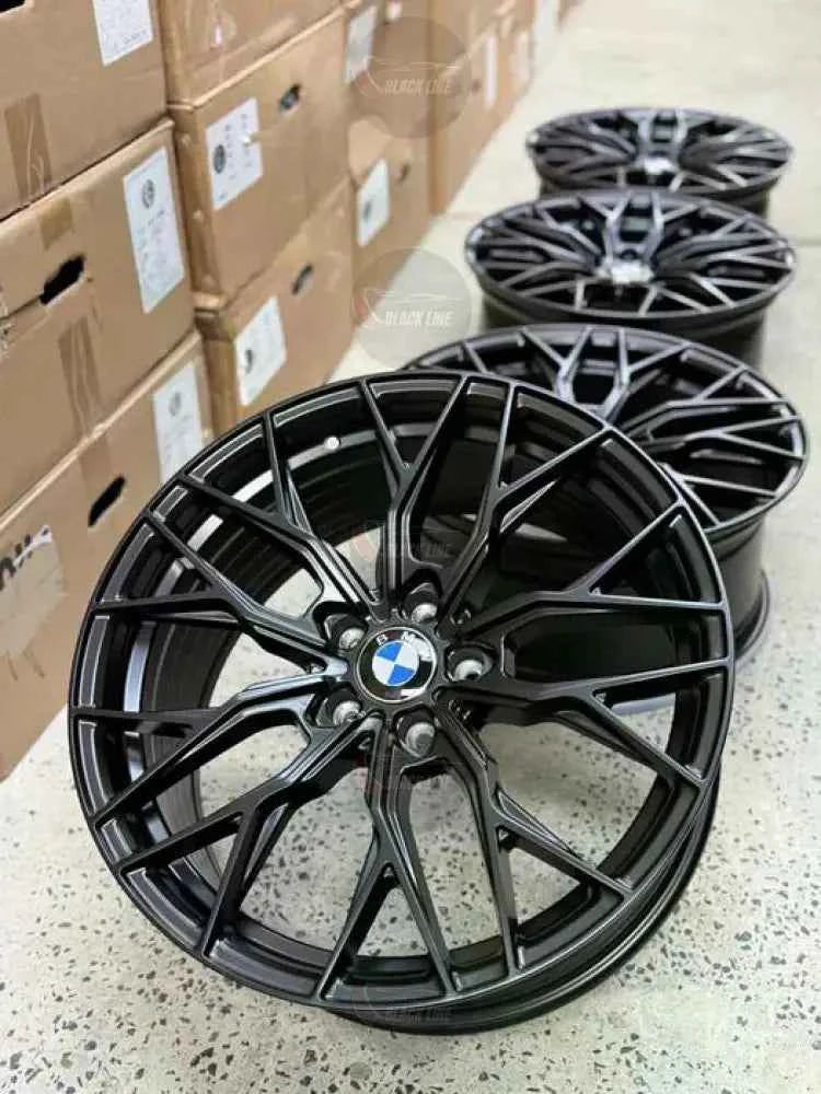 Llantas Deportivas Estilo BMW Multirradio Ramificado – Negro