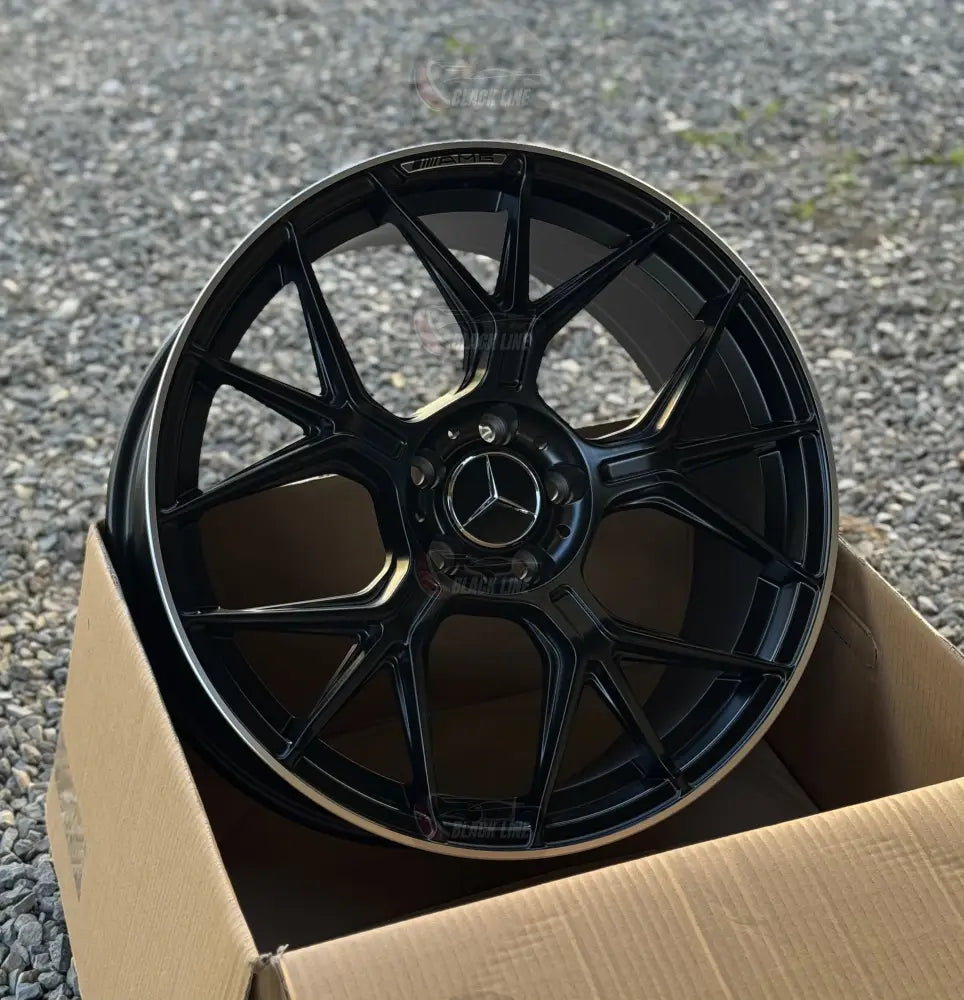 Llantas Deportivas Estilo Mercedes con Radios En Y – Negro