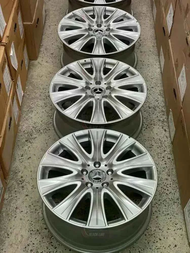 Llantas Deportivas Estilo Mercedes Multirradio Fino – Plata