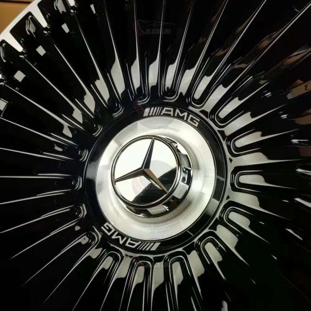 Llantas Deportivas Estilo Mercedes Multirradio Radial – Negro y Plata
