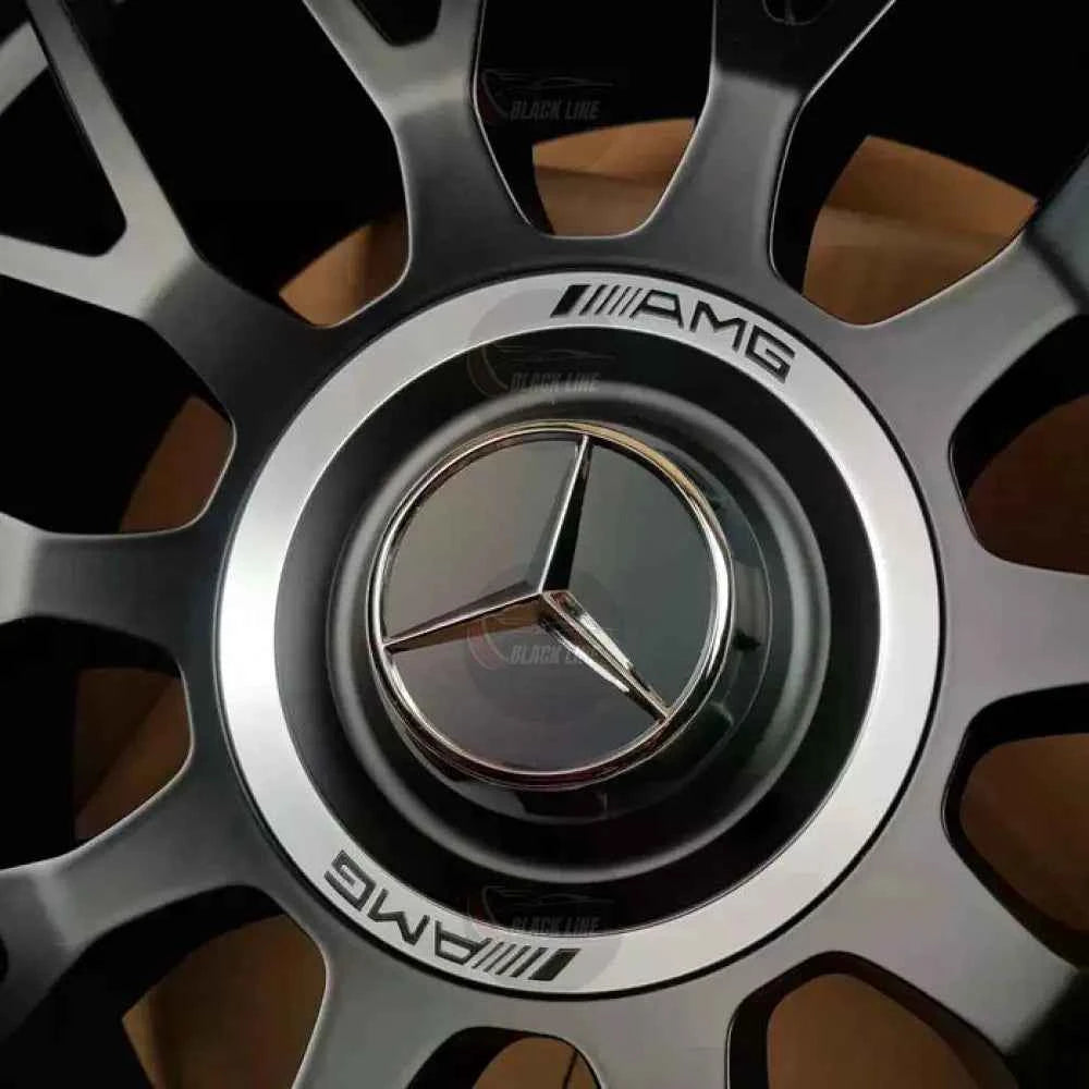 Llantas Deportivas Estilo Mercedes Multirradio Radial – Negro y Plata