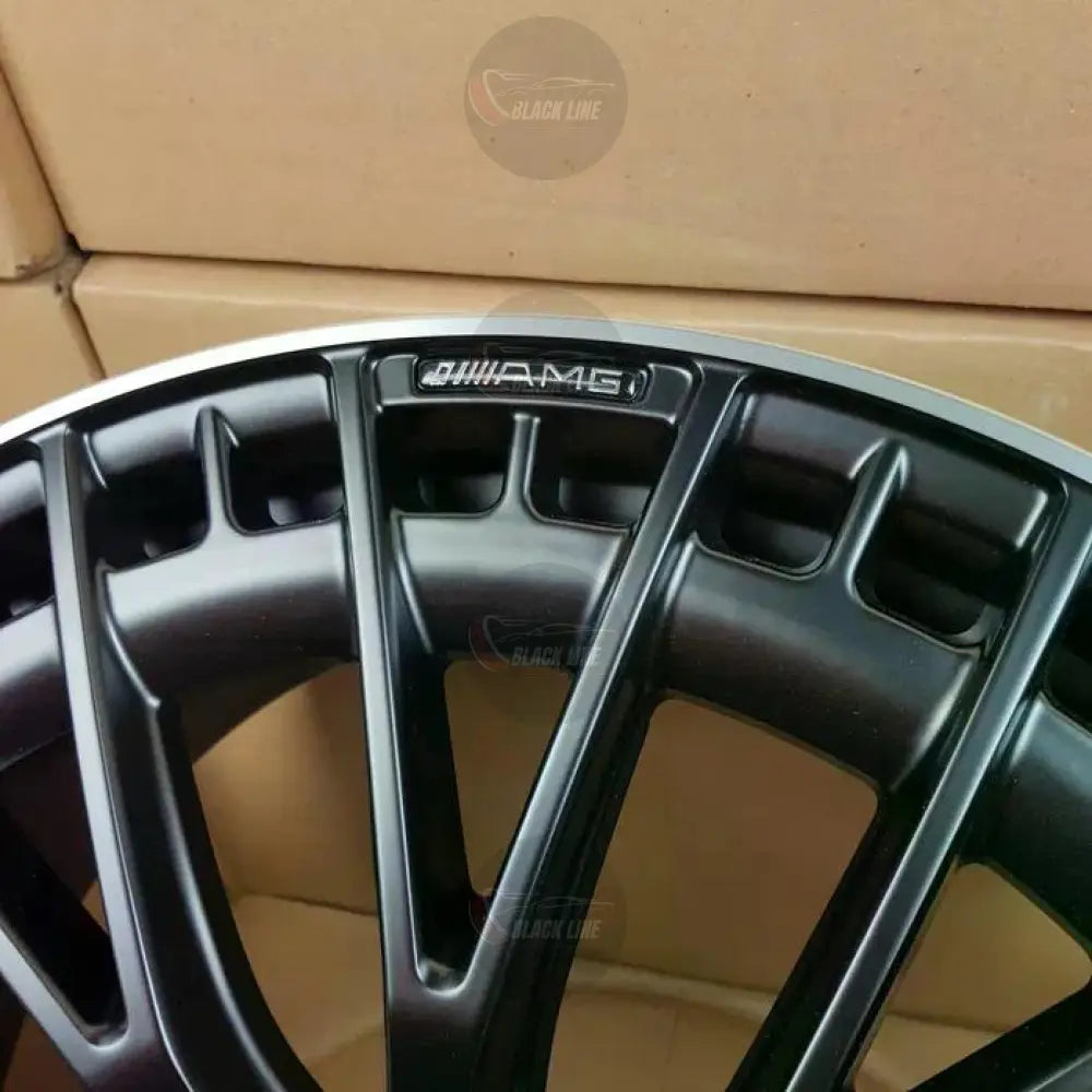 Llantas Deportivas Estilo Mercedes Multirradio Reticular – Negro