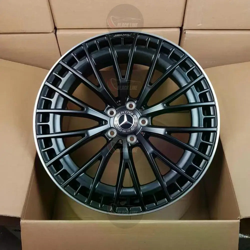 Llantas Deportivas Estilo Mercedes Multirradio Reticular – Negro