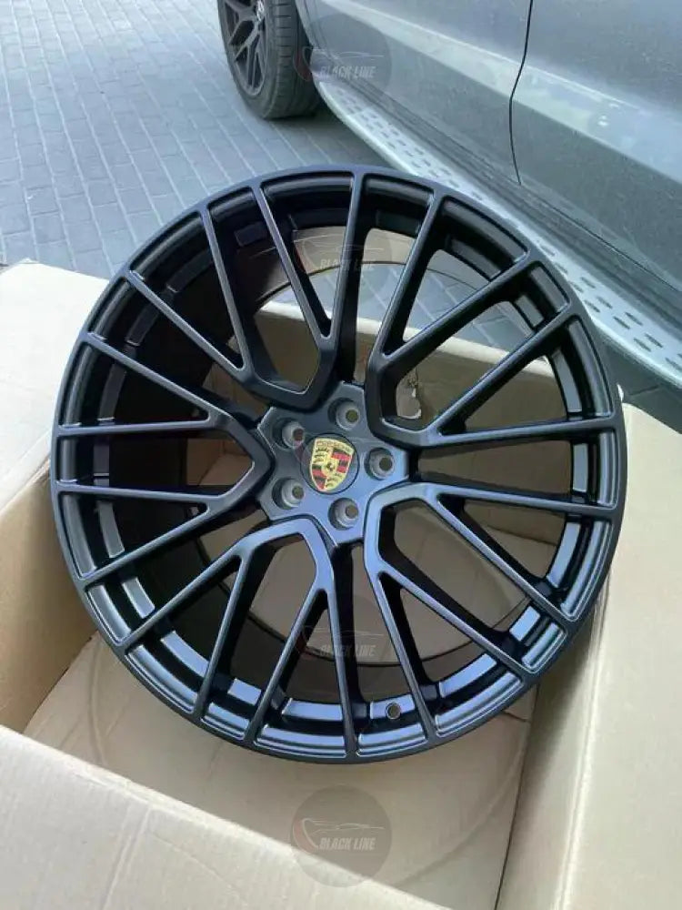 Llantas Deportivas Estilo Porsche Multirradio Fino – Negro