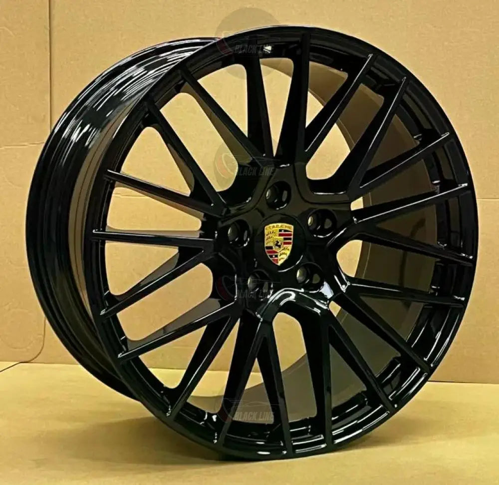 Llantas Deportivas Estilo Porsche Multirradio Fino – Negro
