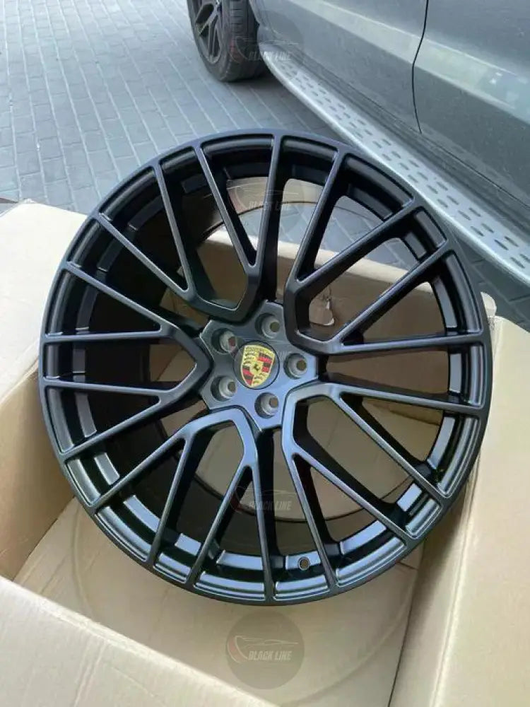 Llantas Deportivas Estilo Porsche Multirradio Fino – Negro