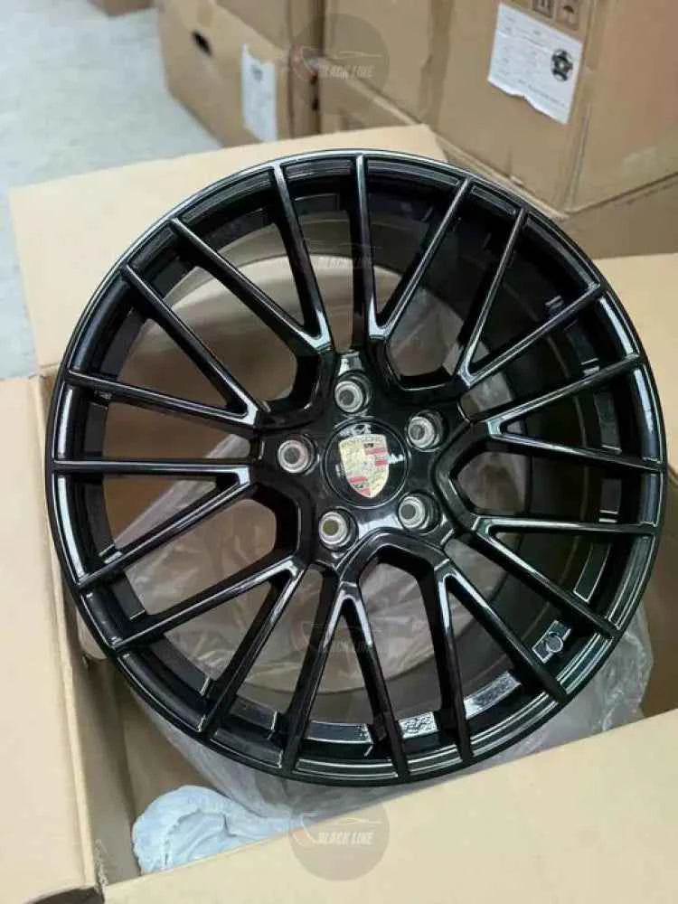 Llantas Deportivas Estilo Porsche Multirradio Fino – Negro