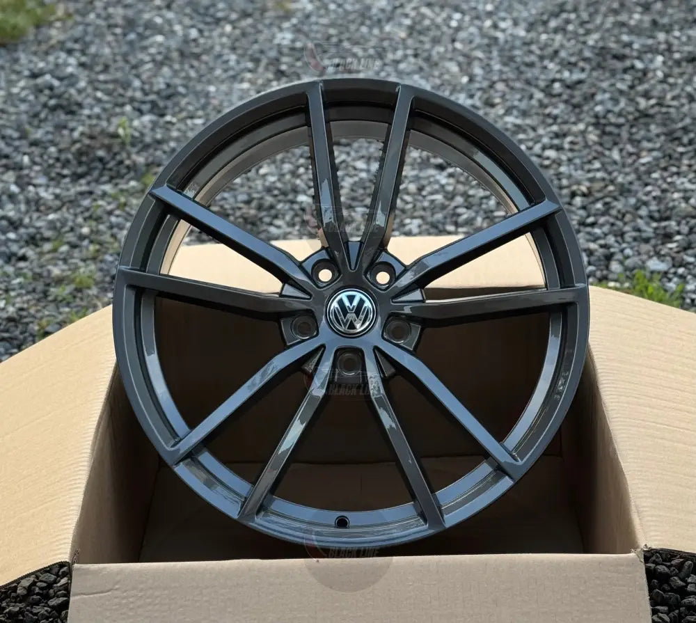 Llantas Deportivas Estilo Volkswagen de Diez Radios – Gris Grafito