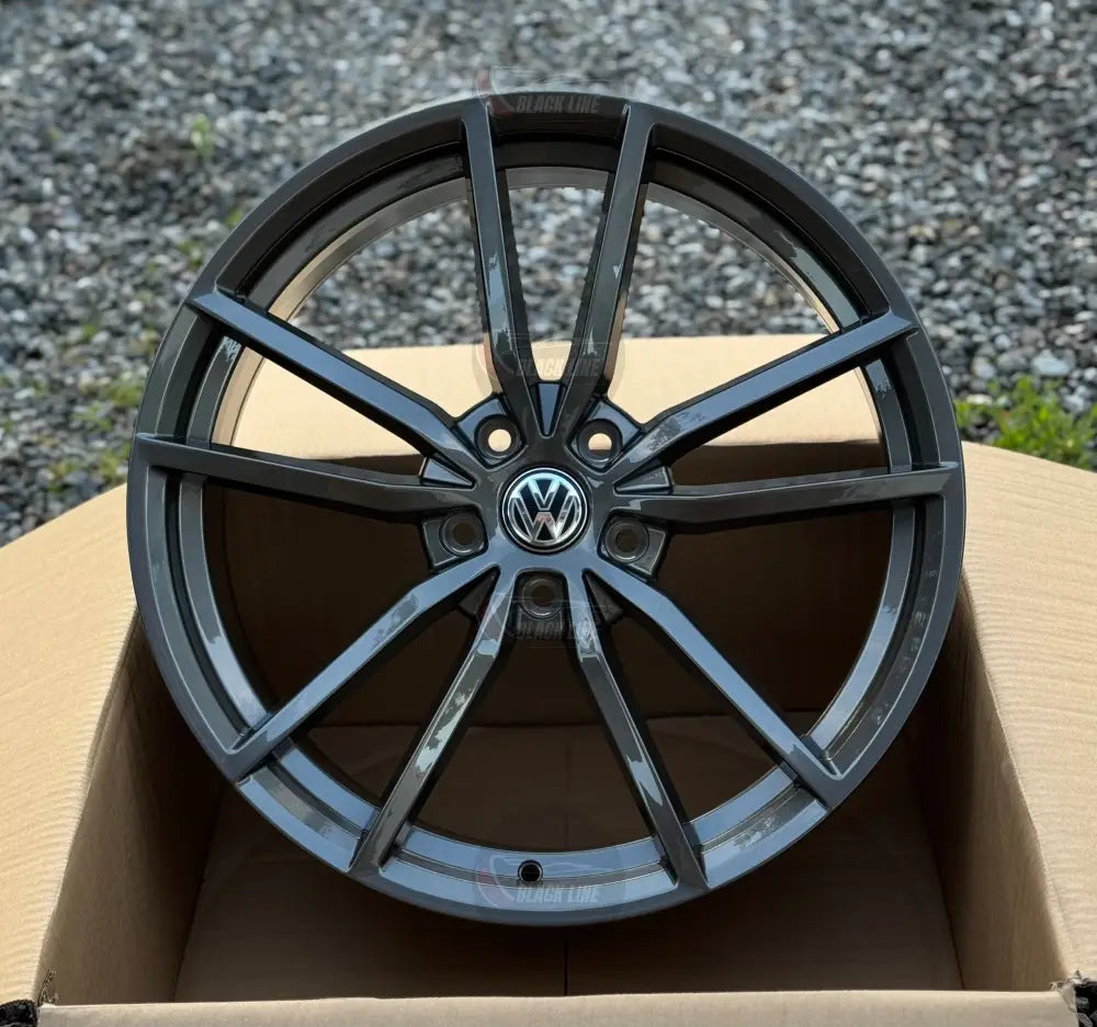 Llantas Deportivas Estilo Volkswagen de Diez Radios – Gris Grafito