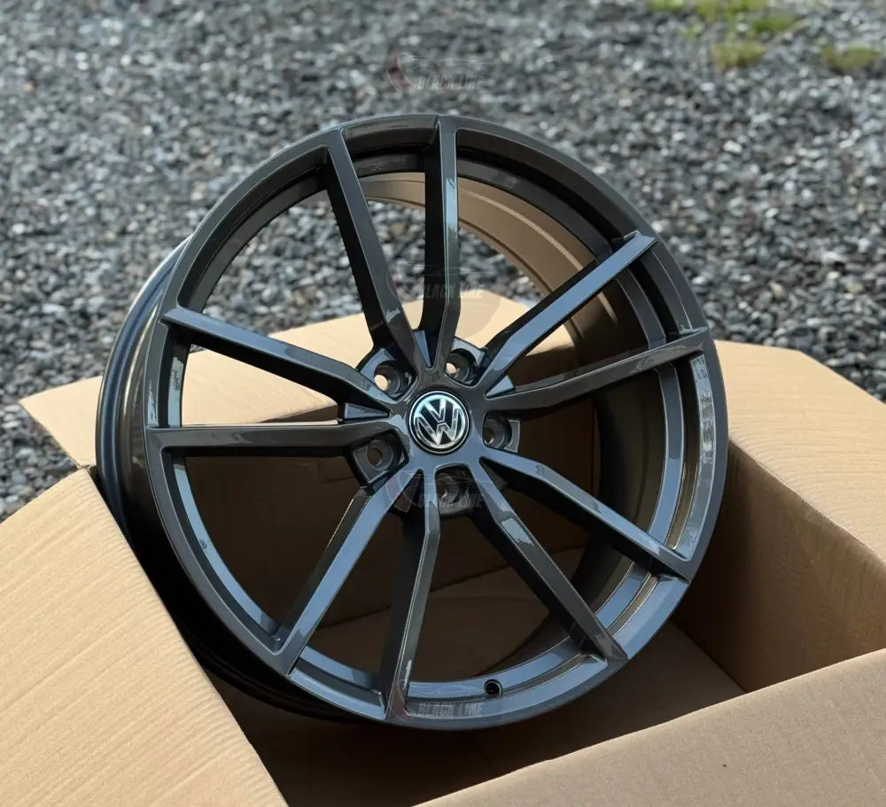 Llantas Deportivas Estilo Volkswagen de Diez Radios – Gris Grafito