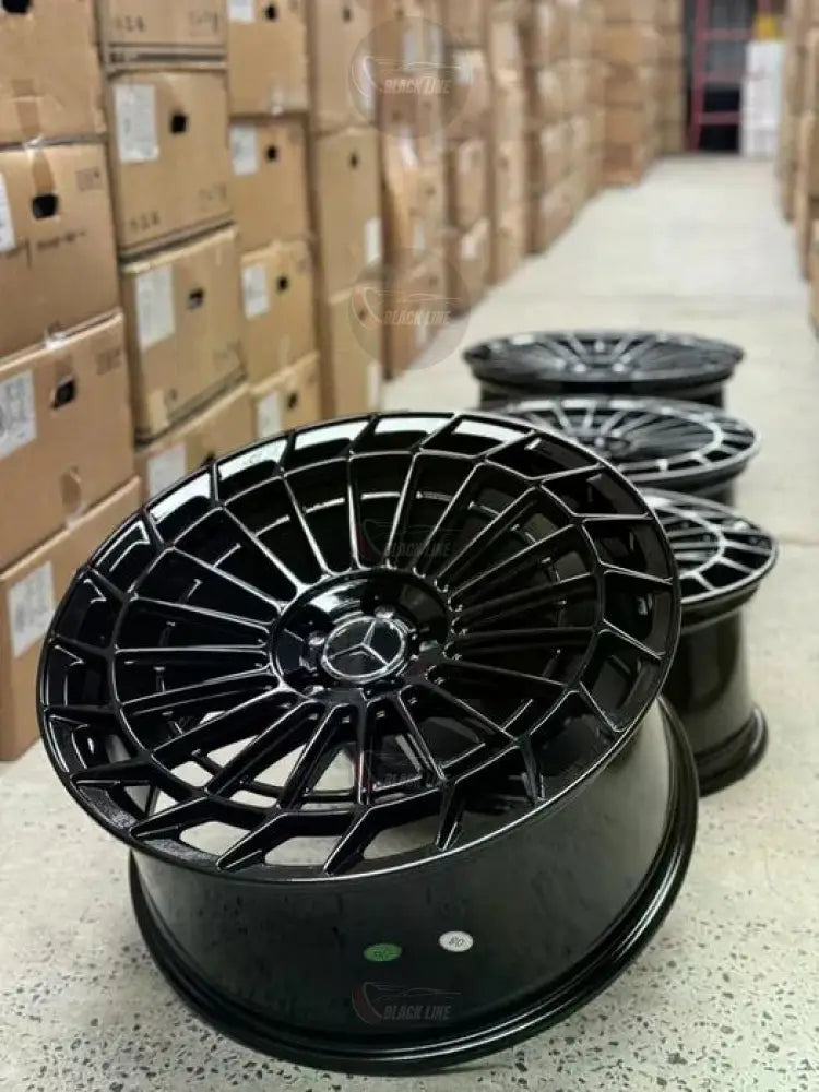 Llantas Deportivas Estilo Volkswagen Multirradio Reticular – Negro