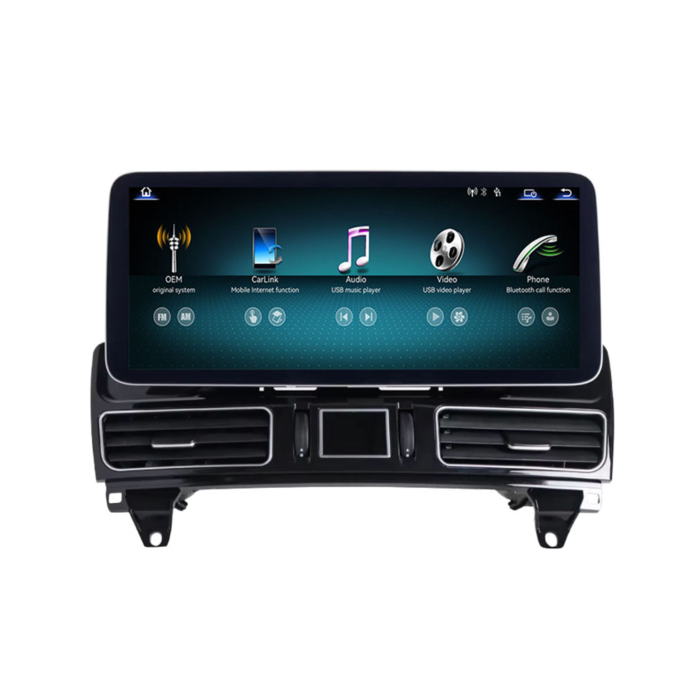 Ecrã Linux para Mercedes-Benz ML/GL NTG 4.5 (2013–2015) – 8″ / 12,3″
