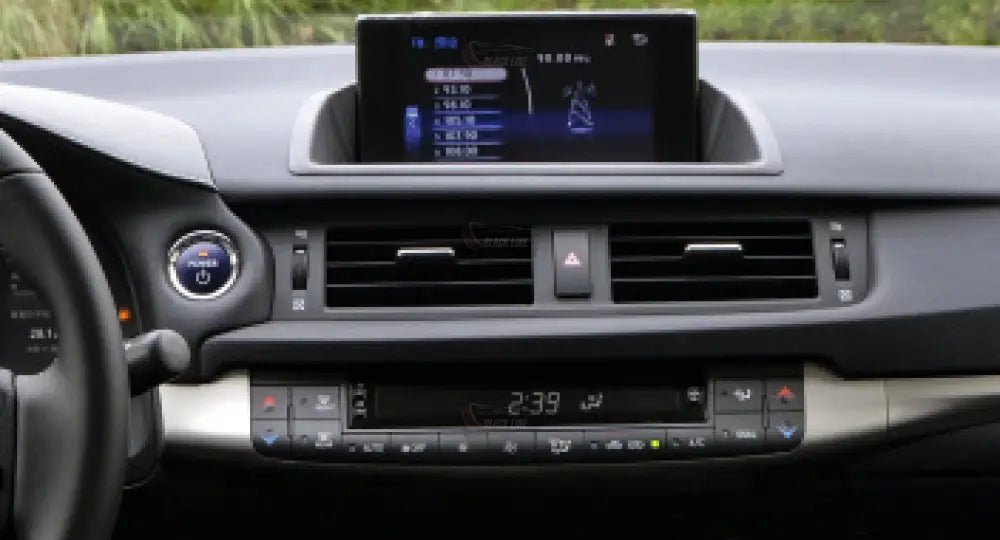 Pantalla Linux para Lexus 2012–2020 CT200 equipo intermedio con mando giratorio – 10,25″