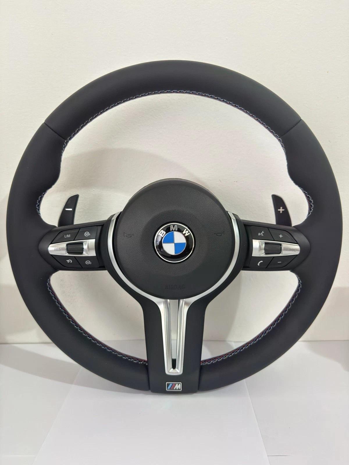 Volante BMW M Performance en Cuero Negro con Levas, M1/M2 y Multifunción