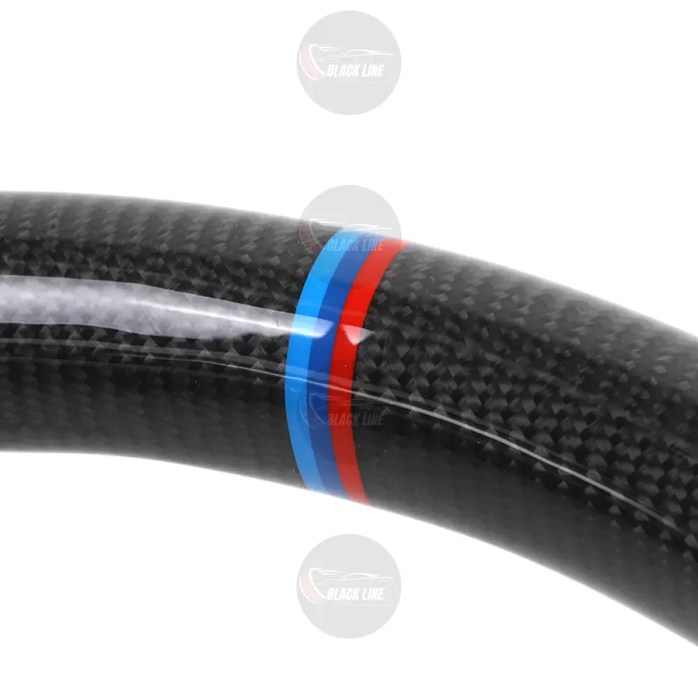 Volante BMW M Carbono Brillante | Cuero Perforado y Levas