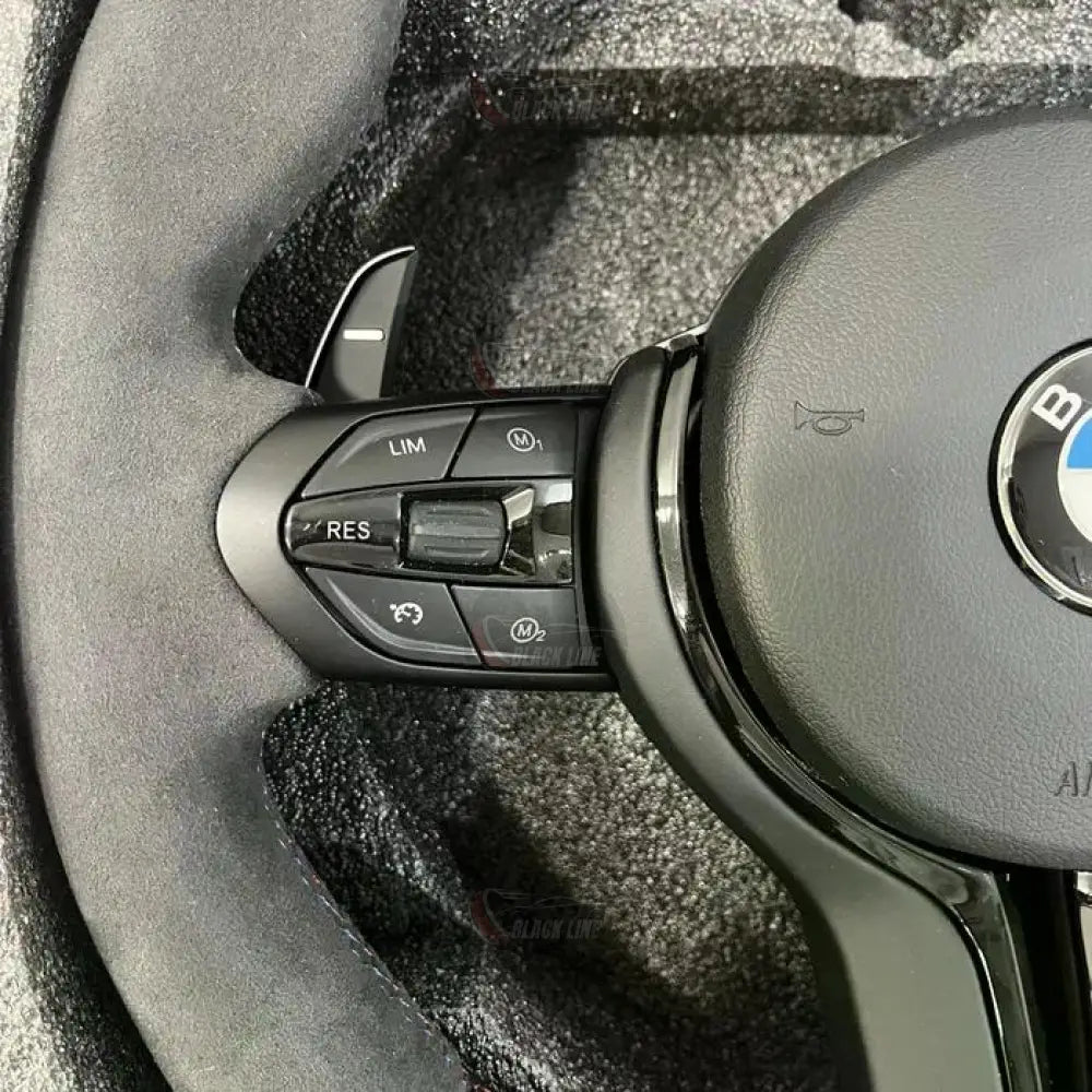 Volante BMW M Performance en Cuero Negro con Levas Botones M1/M2 y Multifunción