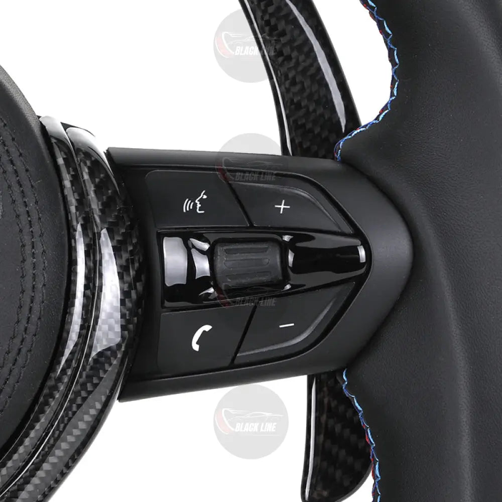 Volante BMW M Performance en Fibra de Carbono y Alcantara con Levas M1/M2 y Race Display