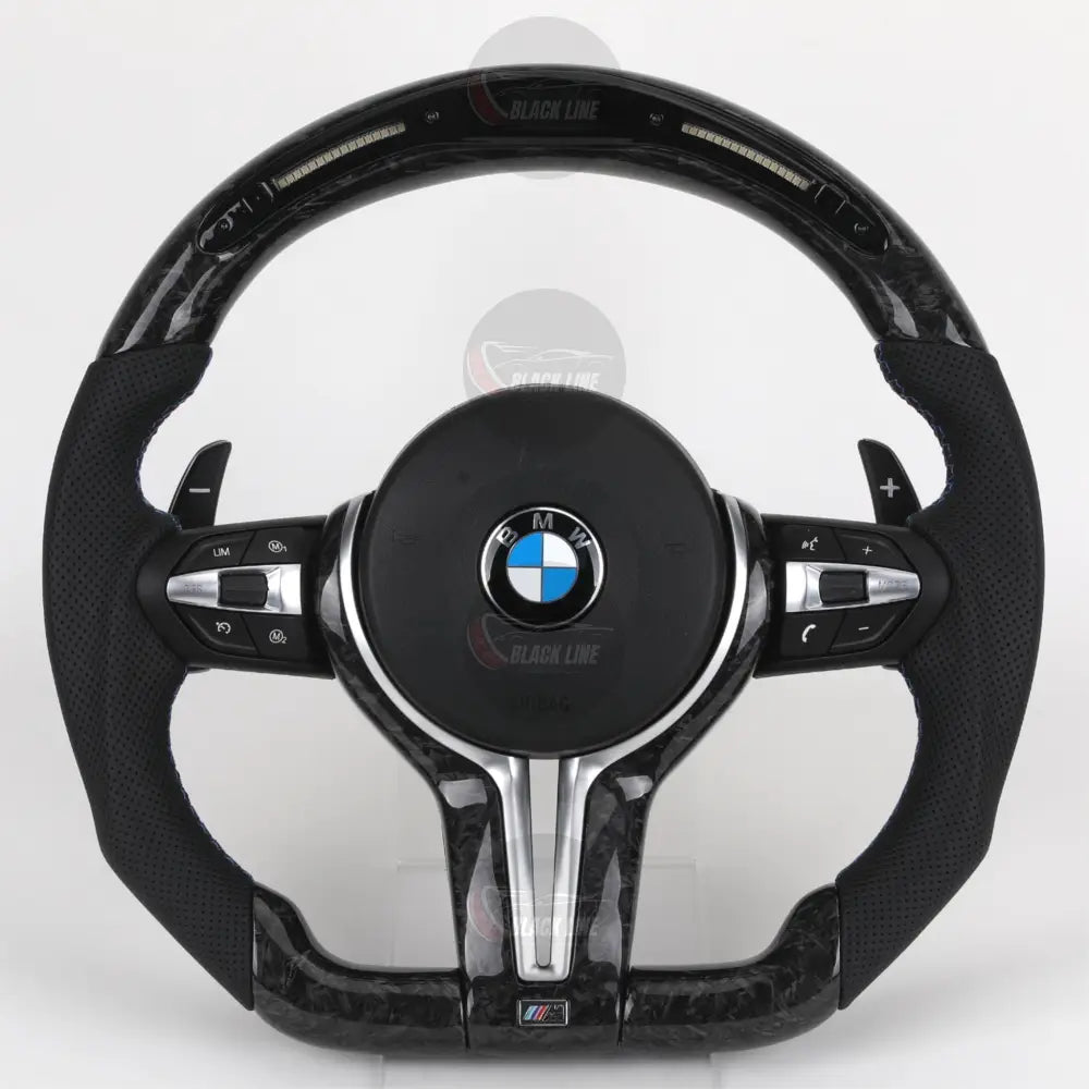Volante BMW M Performance en Fibra de Carbono y Alcantara con Race Display Levas y M1/M2