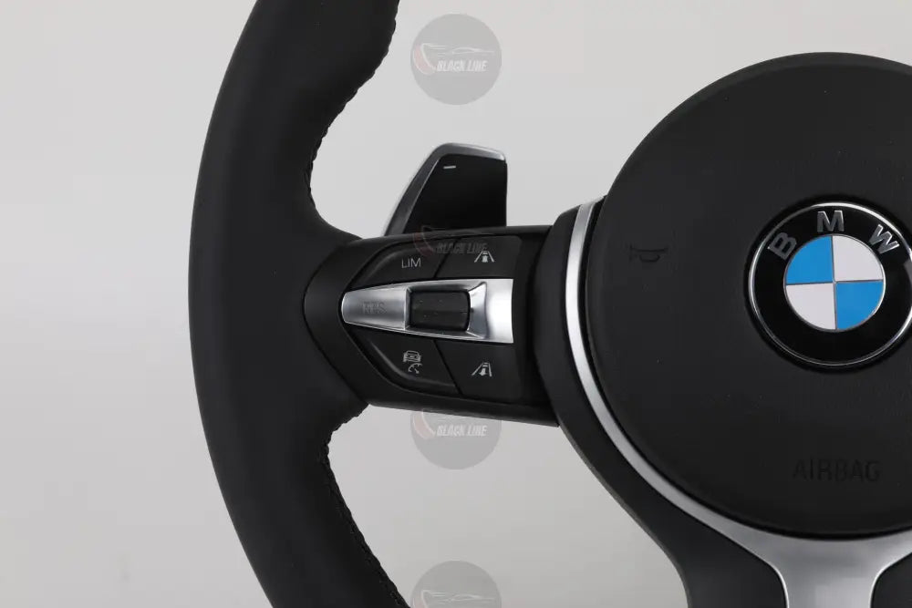Volante BMW M Sport en Cuero Negro con Levas Multifunción y Detalles M