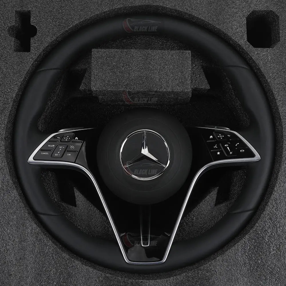Volante Mercedes-Benz Deportivo en Cuero Negro | Multifunción y Levas